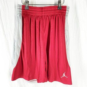 Nike Air Jordan Red Jumpman Training Basketball Shorts Size S, M, L